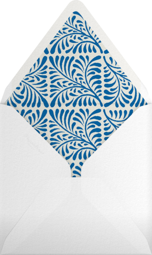 Woodblock - Oscar de la Renta Envelope