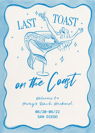 Martini Mermaid - Bridal Shower Invitation by Paperless Post