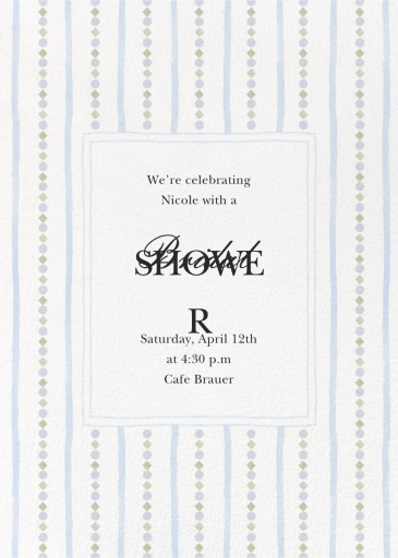 Beaded Curtain - Bridal Shower Invitation by Paperless Post