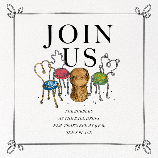 Popping Bottles by Joana Avillez