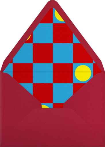 Let the Games Begin - Paperless Post Envelope