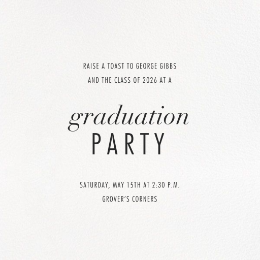 Evoke Photo - New Year's Card by Kelly Wearstler - Back