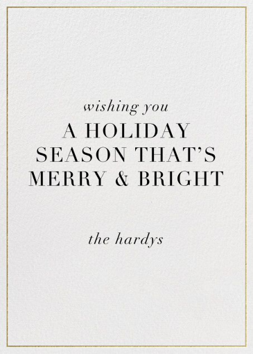 Fa Lalala La - Christmas Card by Paperless Post - Back