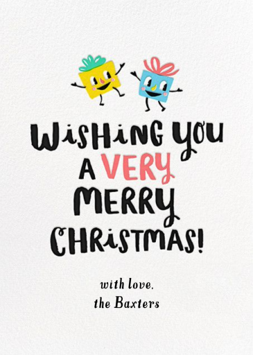 Dancing Tree (Greeting) by Hello!Lucky - Back