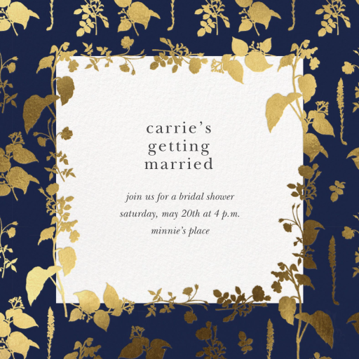 Stamped Greenery by Oscar de la Renta