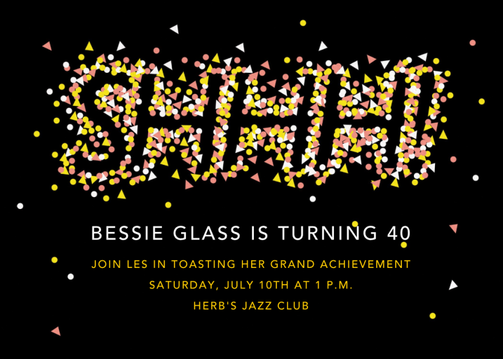 The Surprise is Shaping Up - Birthday Invitation by Paperless Post