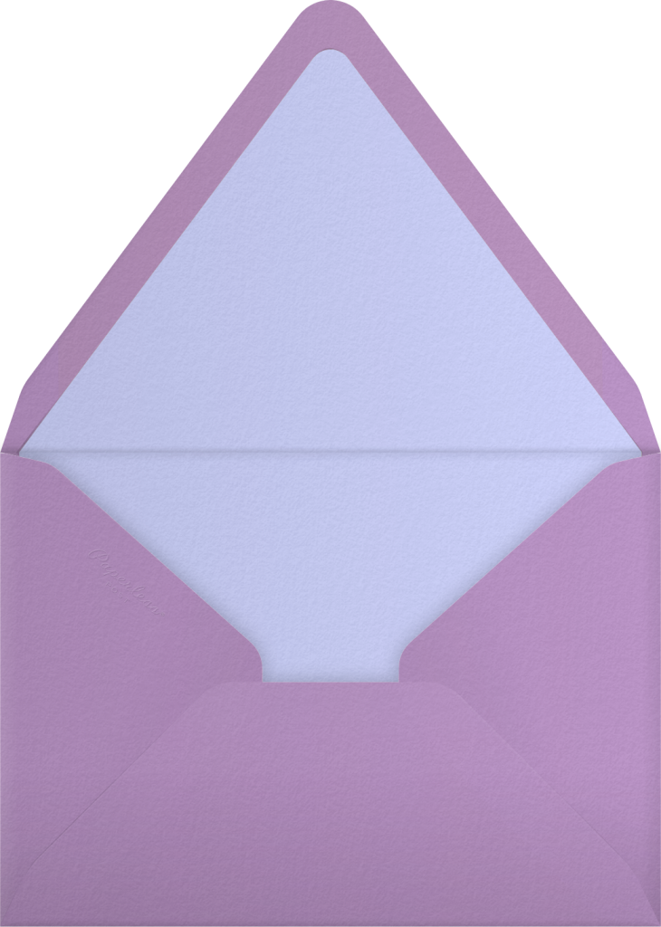 Octagon (Ivory) - Paperless Post - Envelope