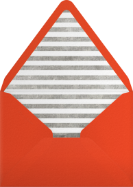 Lettered Bunting - The Indigo Bunting Envelope