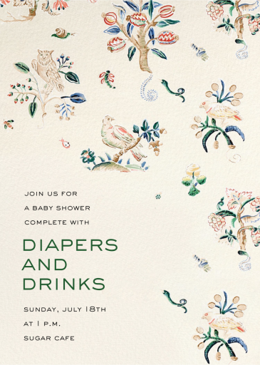 Avian Toile by Schumacher