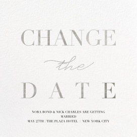 Remnant (Change the Date) by Paperless Post