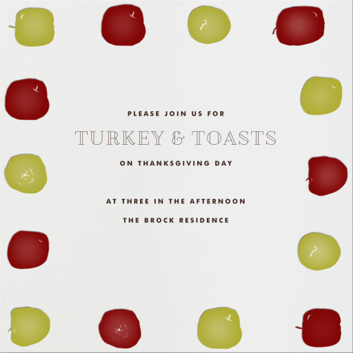 Gravenstein by Paperless Post