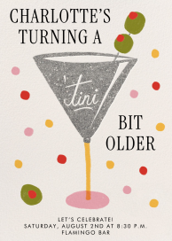 Tini Bit Older (Invitation) - Birthday Invitation by Rifle Paper Co.