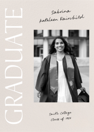 Grad Duo - Graduation Announcement by Paperless Post