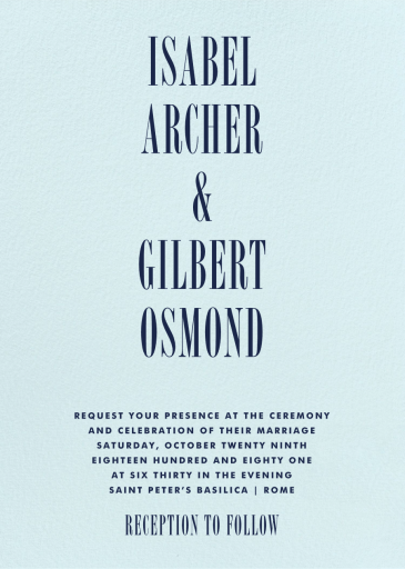 Quai I - Wedding Invitation by Paperless Post