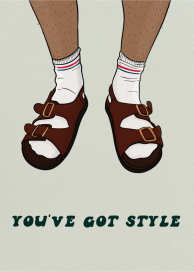 Socks and Sandals - Father's Day Card by Party Mountain