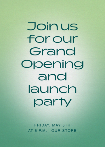 Simply Glowing - Launch Party Invitation by Paperless Post