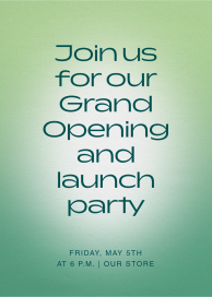 Simply Glowing - Launch Party Invitation by Paperless Post