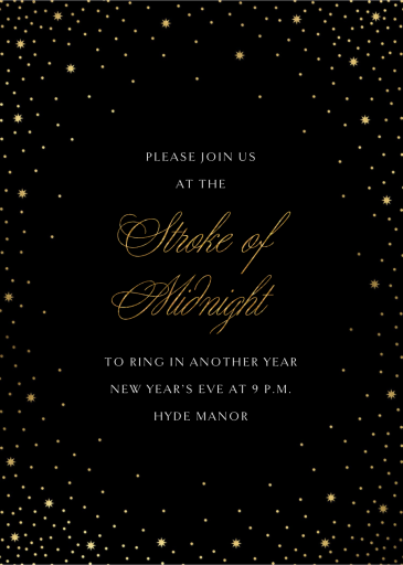 Modest Dazzle - New Year's Eve Invitation by Paperless Post