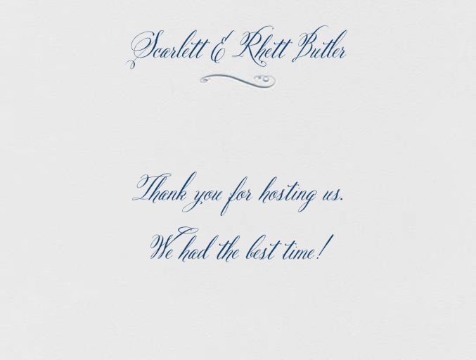 Trasierra (Thank You) - Stationery by Crane & Co.