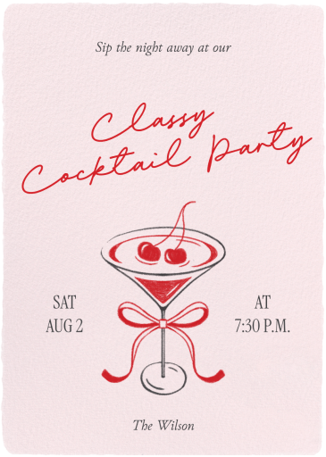 Cherry on Top - Party Invitation by Paperless Post