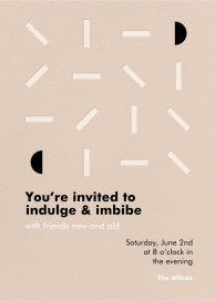 Swivel - Party Invitation by Gold Rush Paper