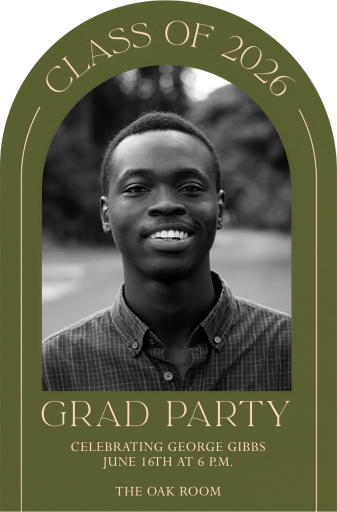 Under the Arch - Graduation Party Invitation by Paperless Post