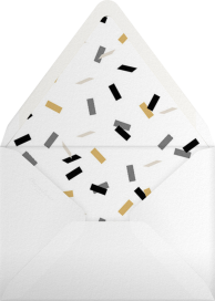 Simple Gold Border (Photo) - Paperless Post Envelope