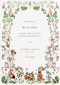 Forest Border (Inslee Fariss) - Invitation by Dogwood Hill