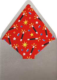 Rabbit Hat-Trick - Paperless Post Envelope