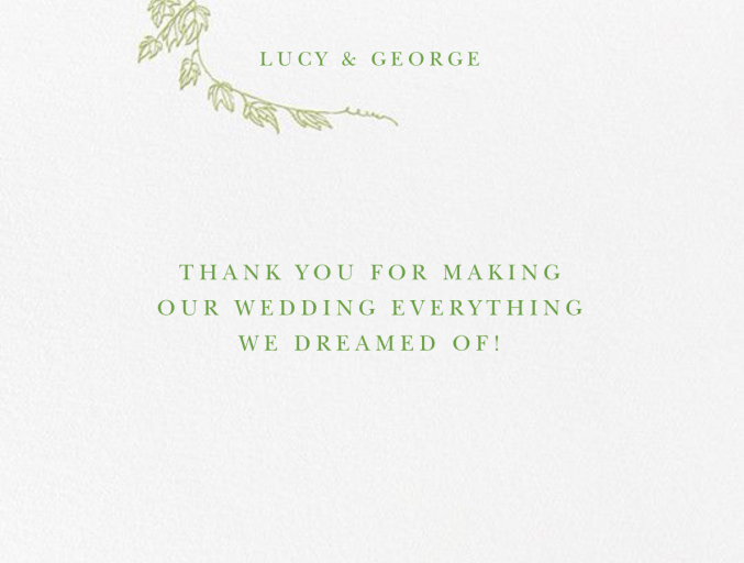 Gwendolyn I (Thank You) - Stationery by Paperless Post