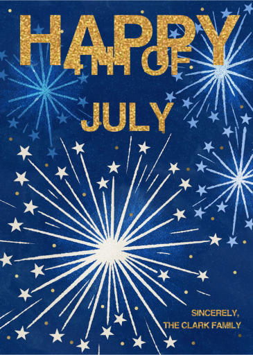 Big Bang - 4th of July Card by Paperless Post