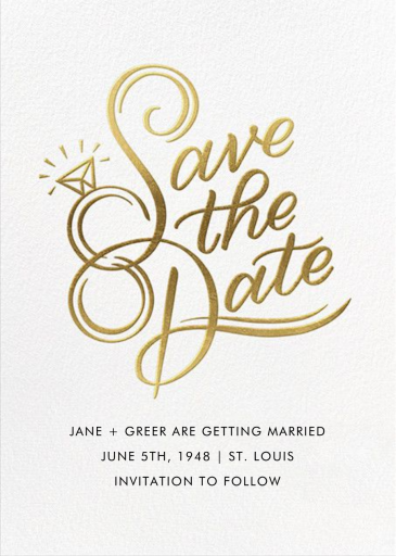 The Ringer - Save the Date by Paperless Post