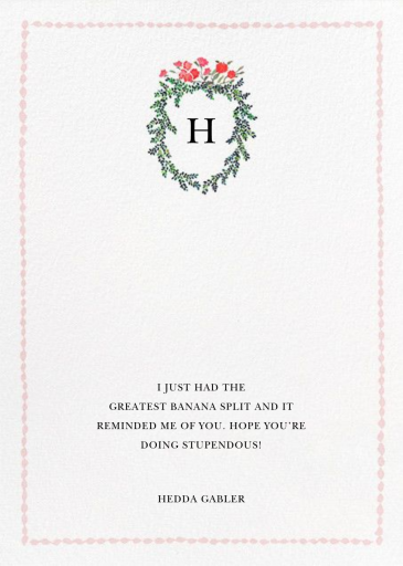 Boxwood Hedge (Stationery) - Stationery by Happy Menocal