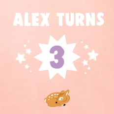 Alex turns  3