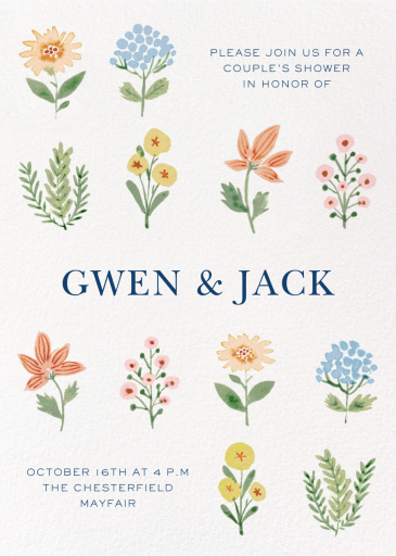 Sweet Flowers - Invitation by Paperless Post