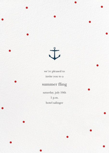 Nautical Dots by Sugar Paper