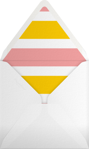 Racing Silk Chevron - Paperless Post Envelope