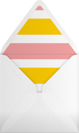 Racing Silk Chevron - Paperless Post Envelope