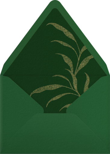 Red and Greenery - Paperless Post Envelope