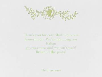 Sylvia I (Thank You) by Paperless Post