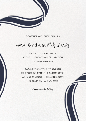 Ellis Hall II - Wedding Invitation by kate spade new york