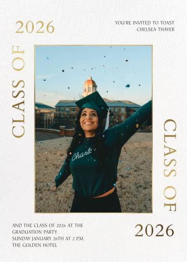 Turning Corners - Graduation Party Invitation by Paperless Post