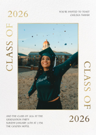 Turning Corners - Graduation Party Invitation by Paperless Post