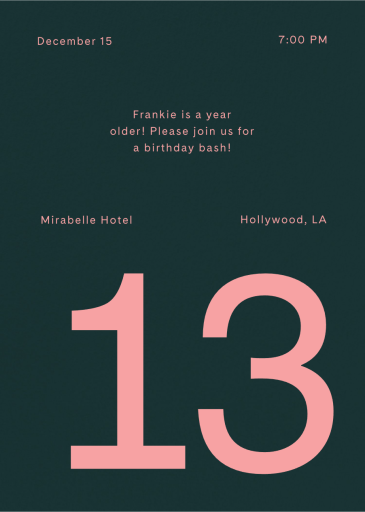 Colorblock Party - Birthday Invitation by Goods Gang