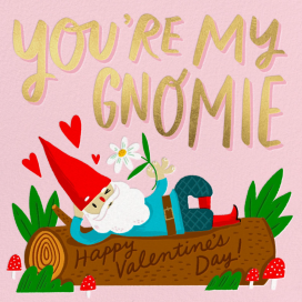 Little Gnomie - Greeting Card by Hello!Lucky