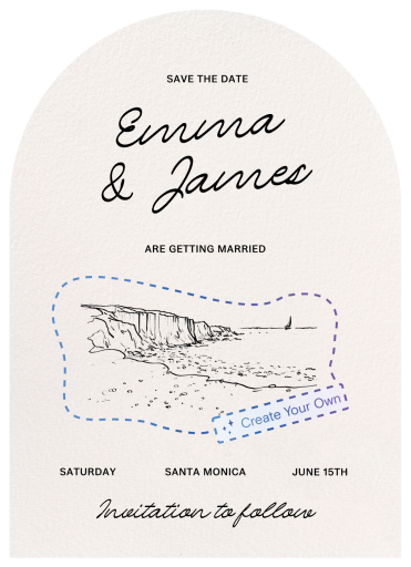 Archway (Custom Magic Art) - Save the Date by Paperless Post