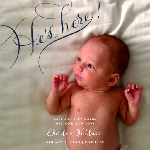 He's Here Photo - Birth Announcement by Bernard Maisner
