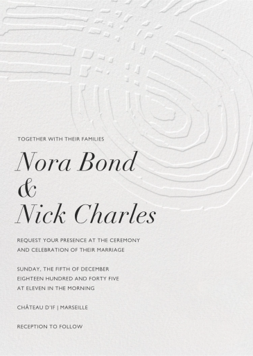 Blithe - Wedding Invitation by Kelly Wearstler