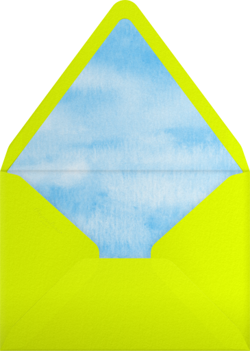 Tye-Dye Waves - Paperless Post Envelope