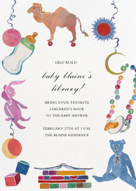Children's Story - Baby Shower Invitation by Happy Menocal
